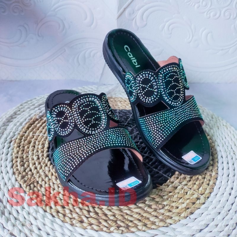 [Diskon] Sandal Wanita Calbi trepes/Teplek Flat