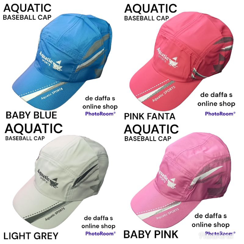 TOPI AQUATIC SPORT - TOPI OLAHRAGA - TOPI SPORT - TOPI PARASUT - TOPI PRIA - TOPI WANITA