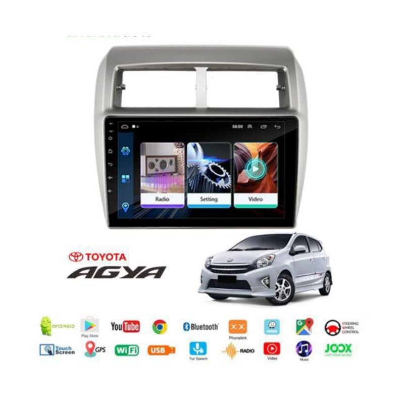 Jual Headunit Android Oem Toyota Agya Shopee Indonesia