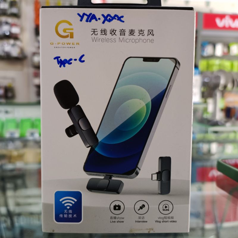 Mic Wireless untuk Android Type-C
