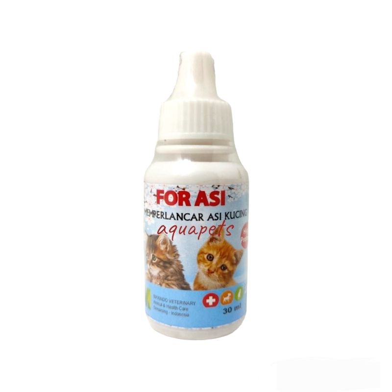 FOR ASI | Vitamin Pelancar Asi Kucing 30ml