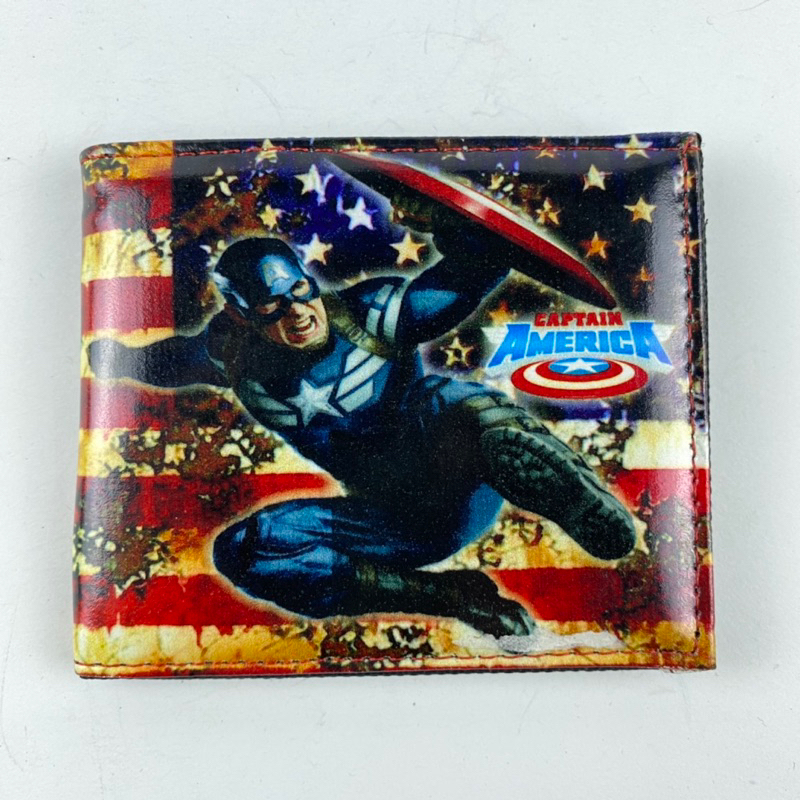DOMPET ANAK ANAK GAMBAR KARAKTER SUPERHERO DOMPET ANAK LAKI KAPTEN AMERIKAA DOMPET ANAK COWOK KEREN