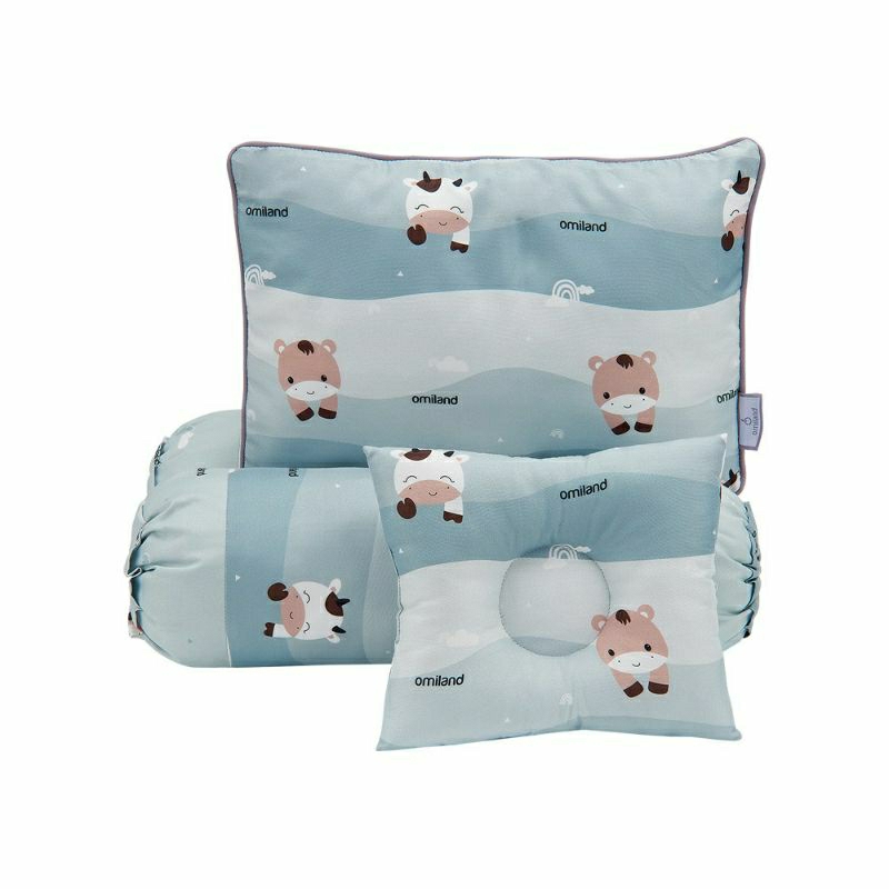 Bantal Guling Set + Bantal Peang Cow &amp; Friends Series