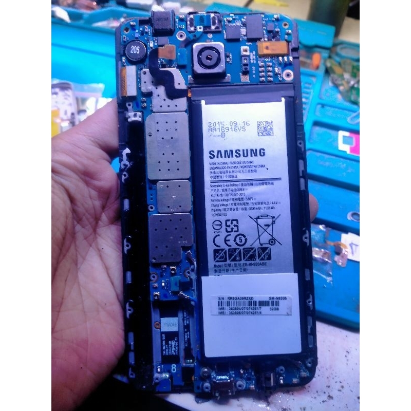 samsung galaxy note 5 sm-n9208 dan oppo a57