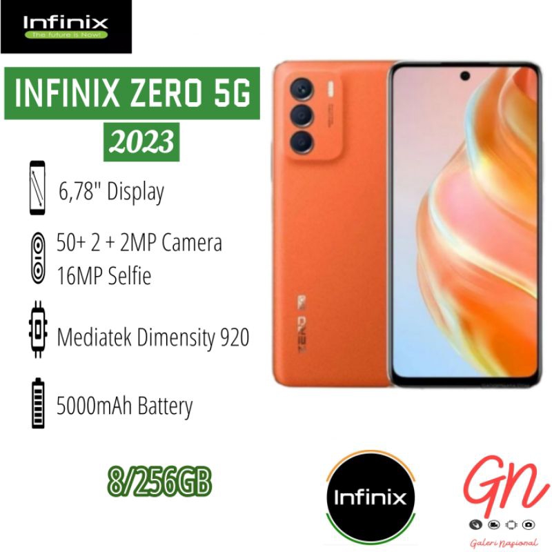 INFINIX ZERO 5G 2023 8/256GB GARANSI RESMI