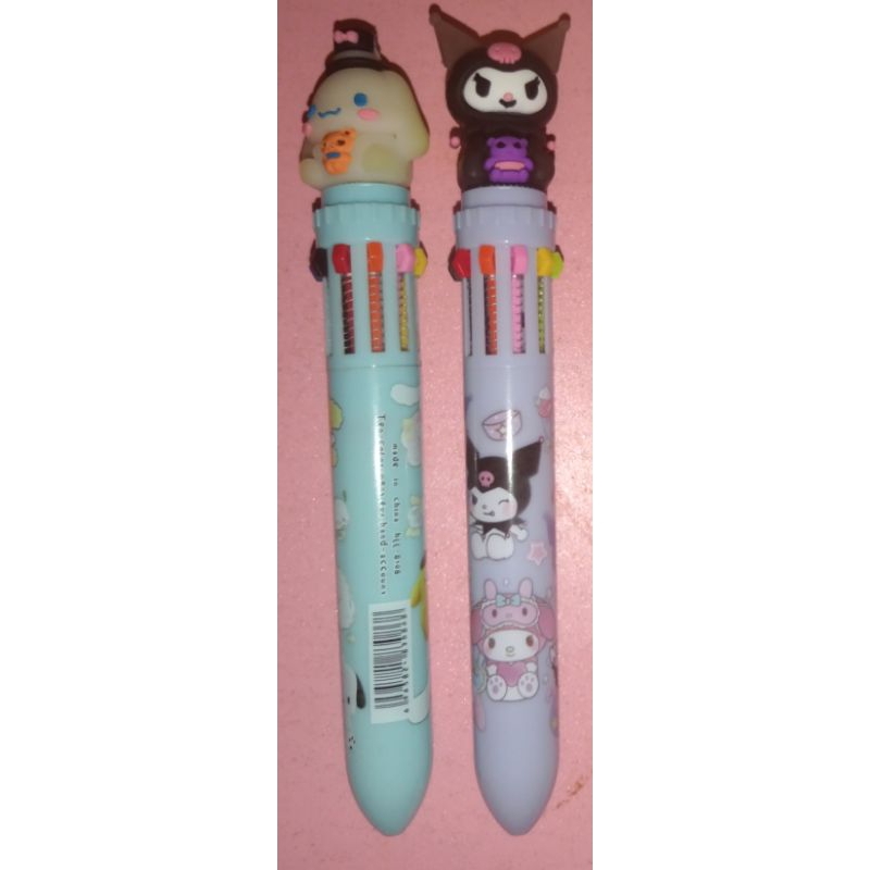 

pulpen cinamoroll & kuromi 10 warna