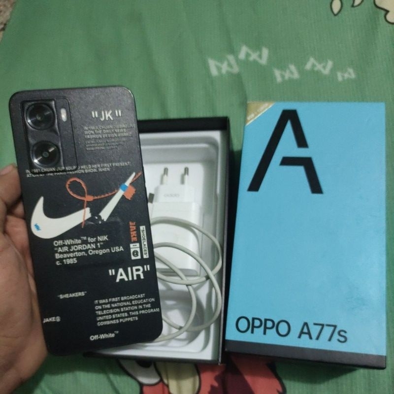 oppo a77s seken second mulus minus dikit dent pojok