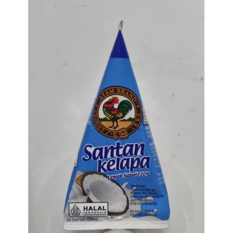 

santan kelapa cair