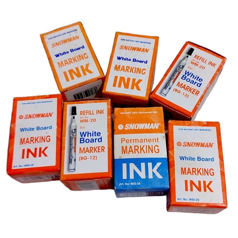 

CUCI GUDANG! TINTA SPIDOL REFILL WHITEBOARD SNOWMAN