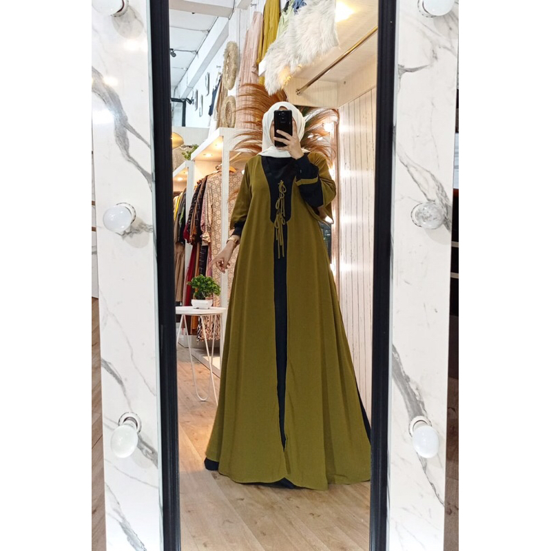 Gamis Rompi Ceruty Dz