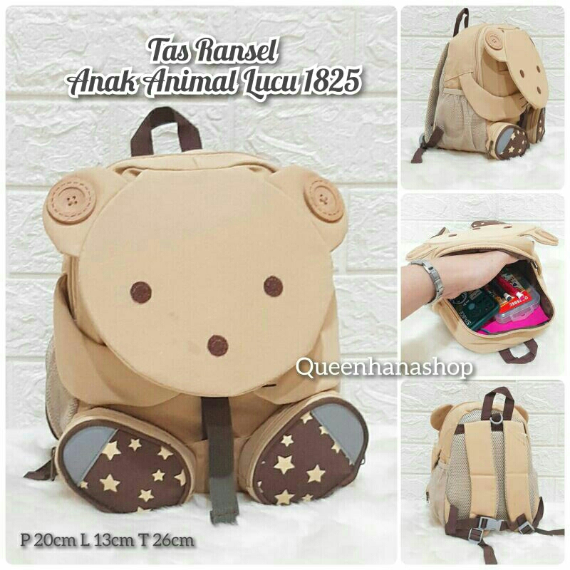 New Tas Ransel Anak Animal Keren Bagpack Anak