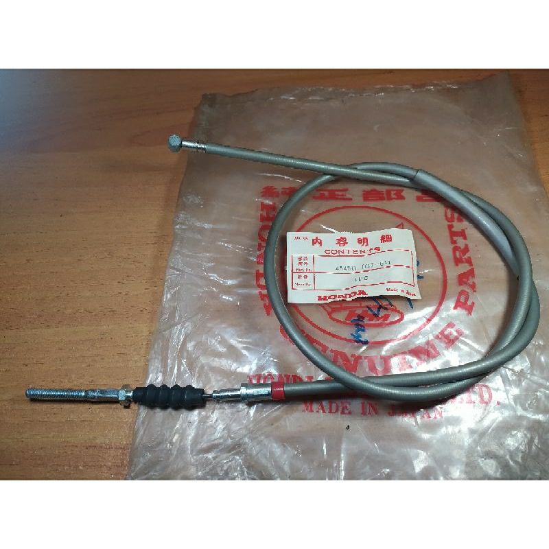 Honda CB100 kabel rem versi stang pendek bisa aplikasi untuk c110 original nos
