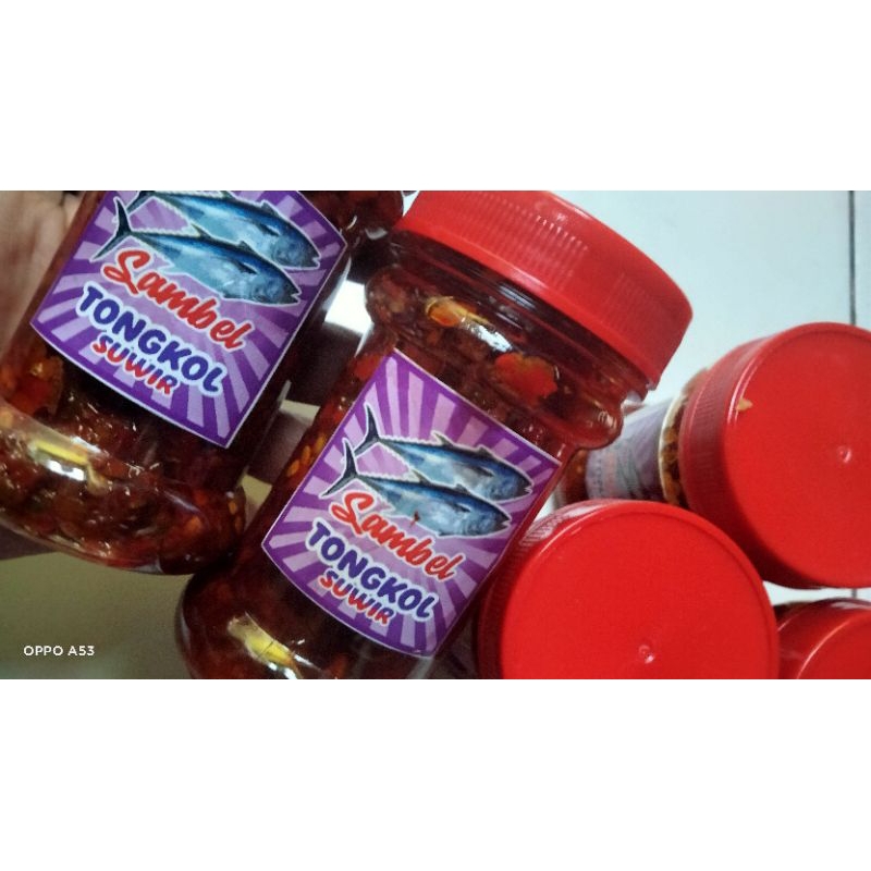 

sambal tongkol kemasan botol 150 ml