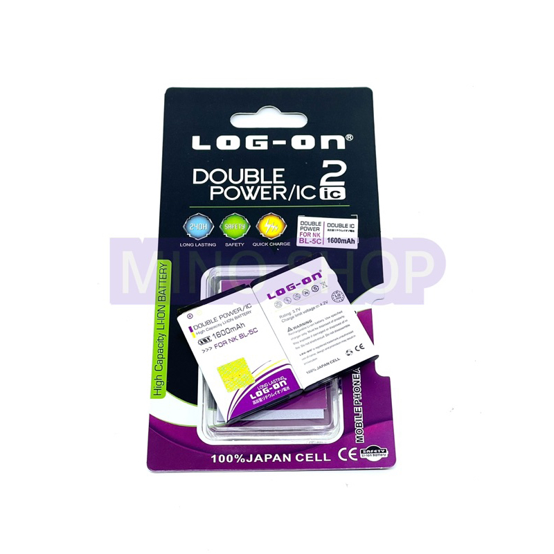 BATERAI NOKIA BL-5C BL5C- 3650 1100 6630 7610 N70 N71 N72 N GAGE - LOG ON