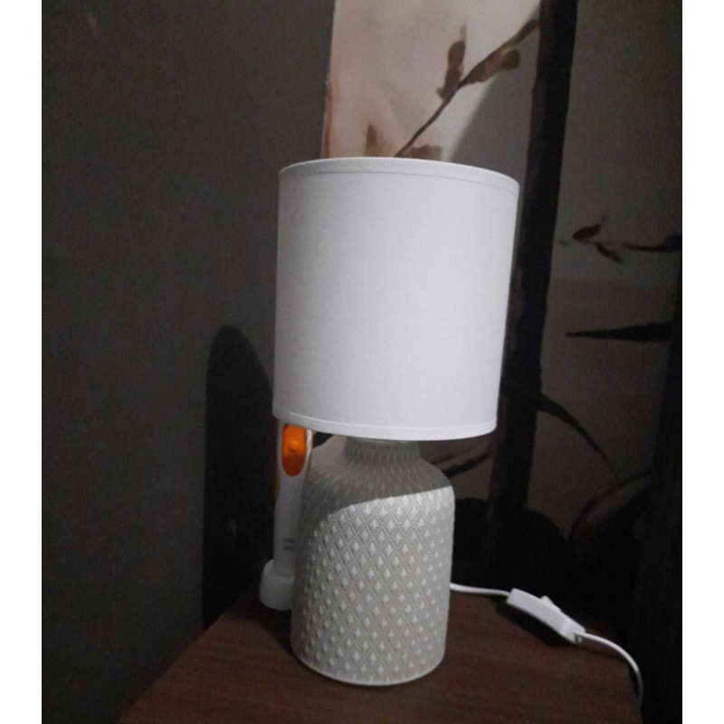 EGLO BELLARIVA LAMPU MEJA PUTIH E14/ACE TABLE LAMP BELLARIVA E-14/ACE LAMPU MEJA/EGLO TABLE LAMP/ACE LAMPU TIDUR/ACE LAMPU NAKAS/ACE LAMPU INDOOR/LAMPU MEJA MINIMALIS/LAMPU TIDUR MINIMALIS/LAMPU SUDUT