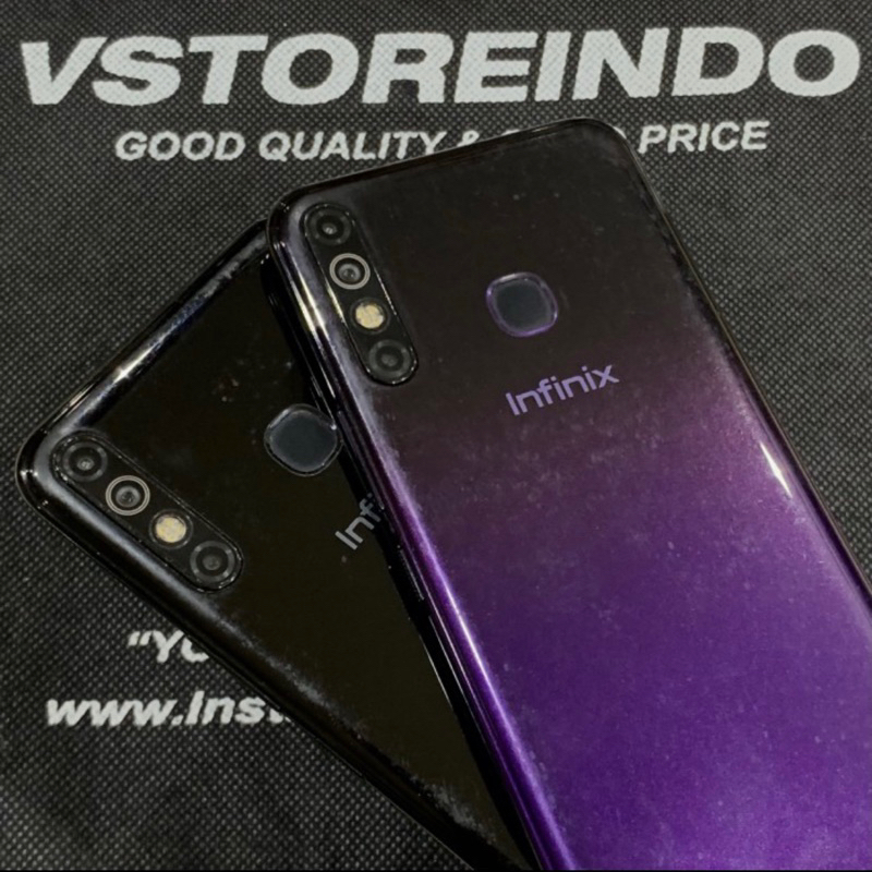 Infinix Hot 8 3/32 GB Ex Infinix Resmi Indonesia Second Bekas Seken