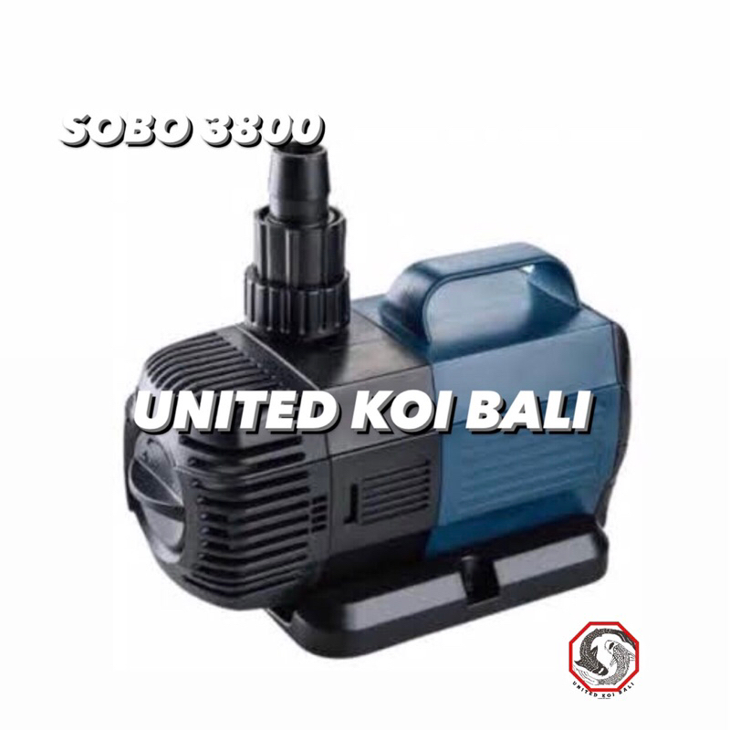 MESIN POMPA SOBO 3800A MESIN POMPA KOLAM IKAN KOI SUBMERSIBLE LOWWATT