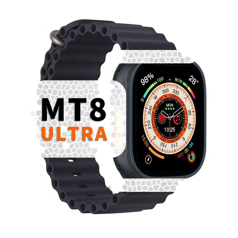 MT 8 ultra 49mm bergaransi connect ios smartwatch latest version