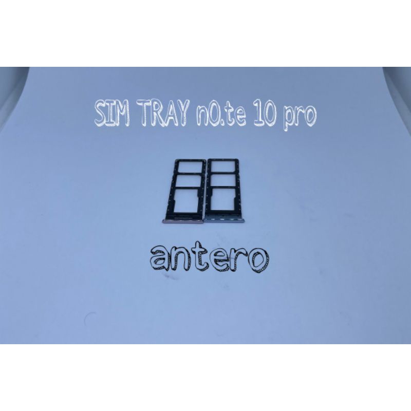 SIM TRAY SIMLOCK SLOT SIM CARD DUDUKAN KARTU INFINIX NOTE 10 PRO
