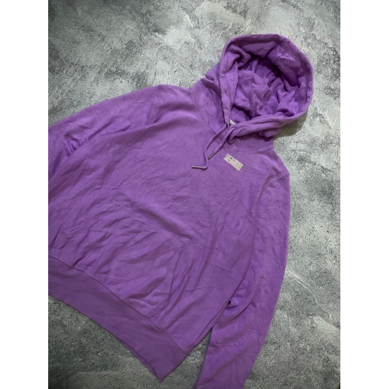 Hoodie UNIQLO Basic Polos Full Tag UNIQLO Jaket Sweater Pria Wanita Laki Perempuan Cowo Cewe Second 