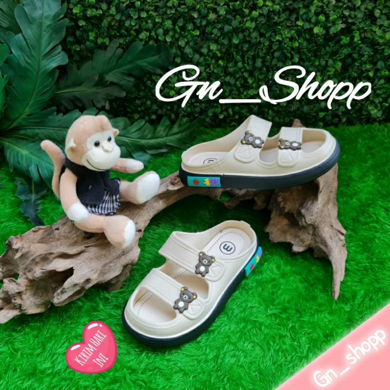 30-35 Sandal Anak Tedy Bear  Full Jelly Terbaru 029