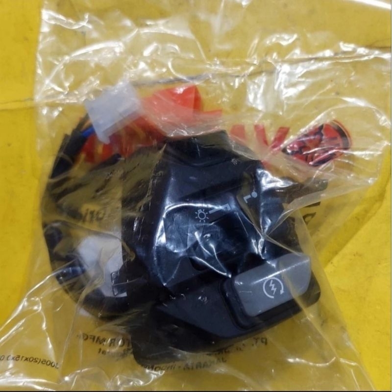 SAKLAR KANAN AEROX 155 S KEYLESS NON KELESS PNP ASLI YAMAHA B65 PNP MIO MIO M3 s  MIO J SOUL GT JUPI