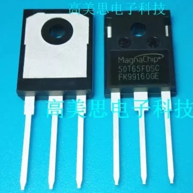 50T65FDSC MagnaChip 50T65 FDSC IGBT Inverter Mesin Las 50A 650V To-247