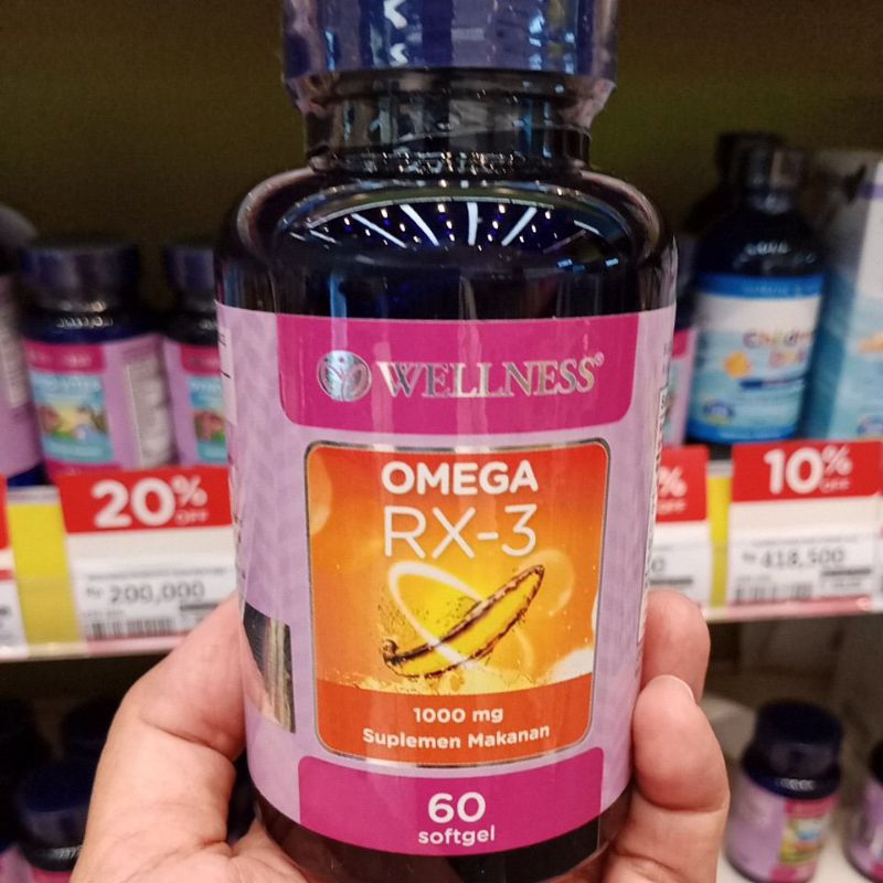 Wellness Omega 3 RX 60 Softgels
