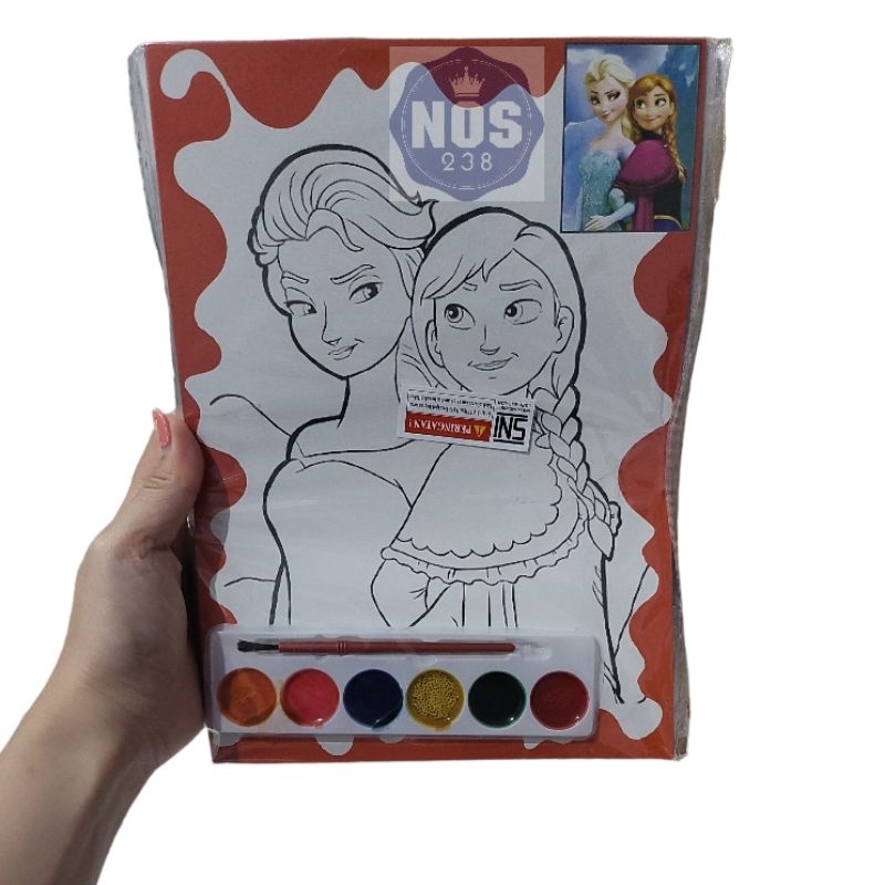 Mainan Mewarnai Cat Air Mainan Edukasi Anak