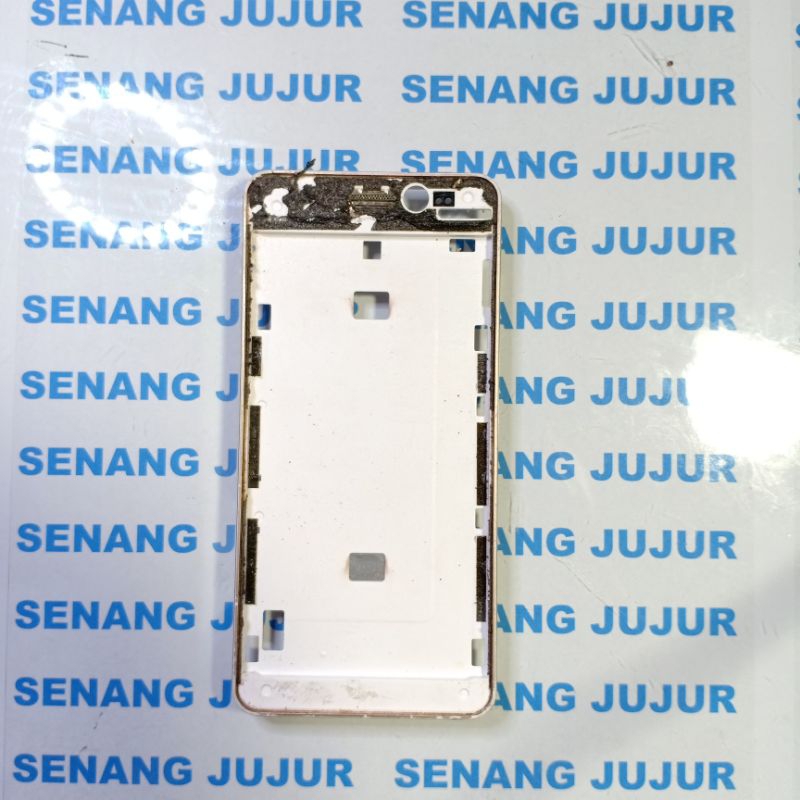 FRAME BEZZEL TEMPAT DUDUKAN LCD SMARTFREN ANDROMAX 4G LTE A16C3H ORI COPOTAN CABUTAN