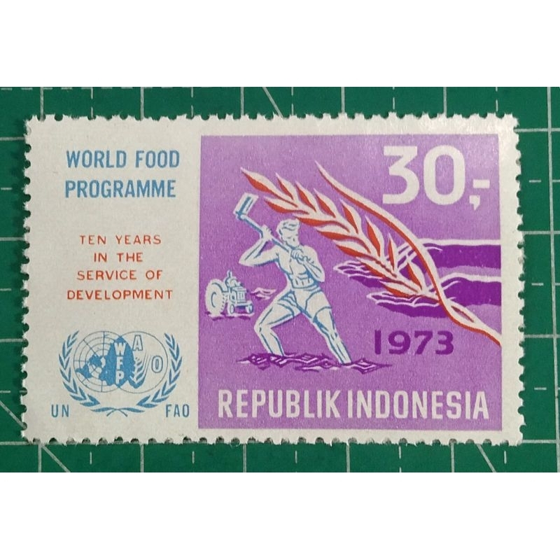 

Prangko Lawas Set Lengkap/Singel Set 10 Thn Program Pangan Seluruh Dunia 1973