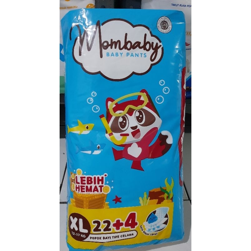 MOMBABY Pants S.32+4 / M.30+4 / L.26+4 / XL.22+4 / XXL.20+4