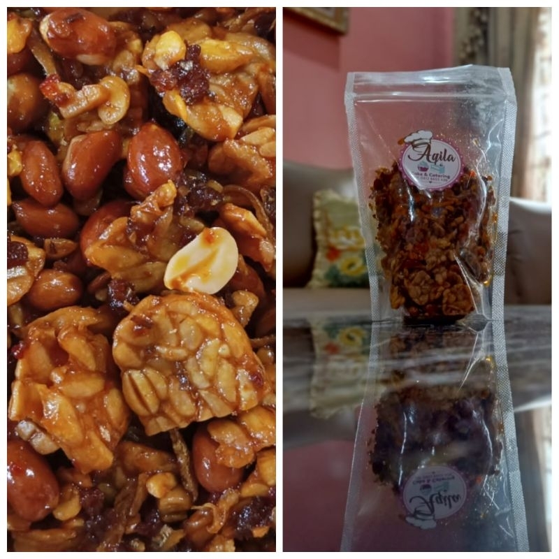 

Sambal Tempe + Teri Medan / 250 Gram / Halal