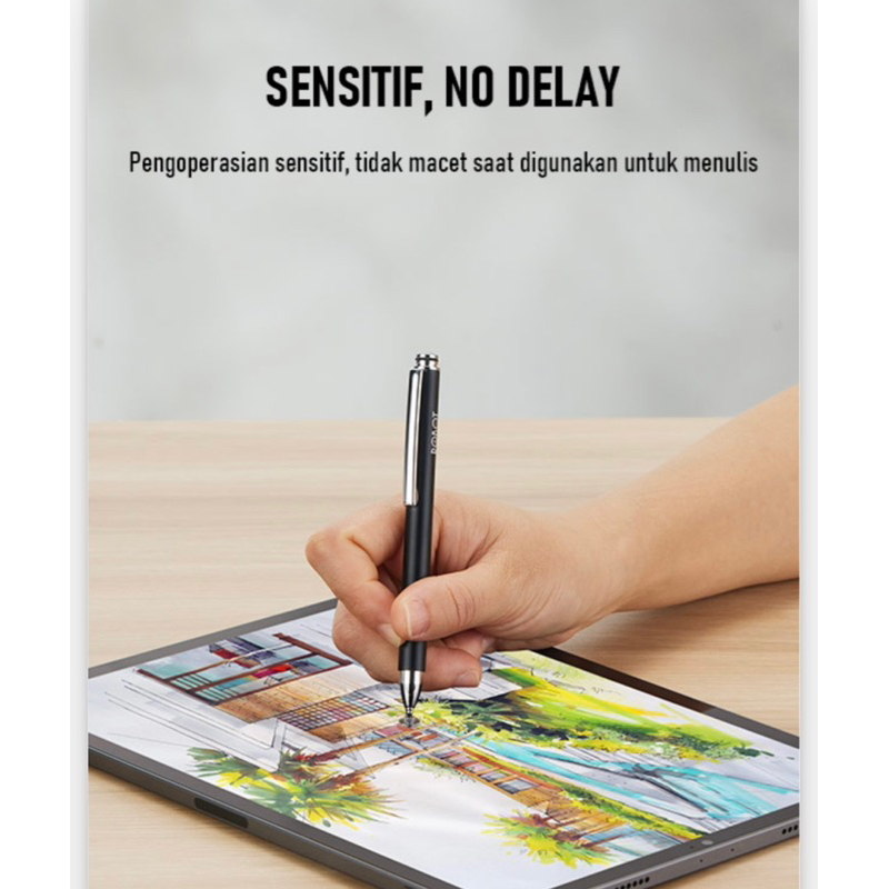 ROBOT Pen Stilus Touchscreen Capacitive Universal Stylus 2in1 for Mobile and Tablet PC Pen Touch screen