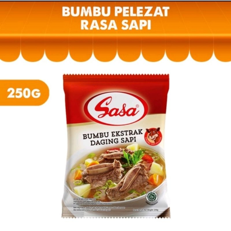 

SASA Bumbu Pelezat Rasa Daging Sapi/Ayam 250g - Tingkatkan Kelezatan Masakan Anda dengan Sentuhan SASA!