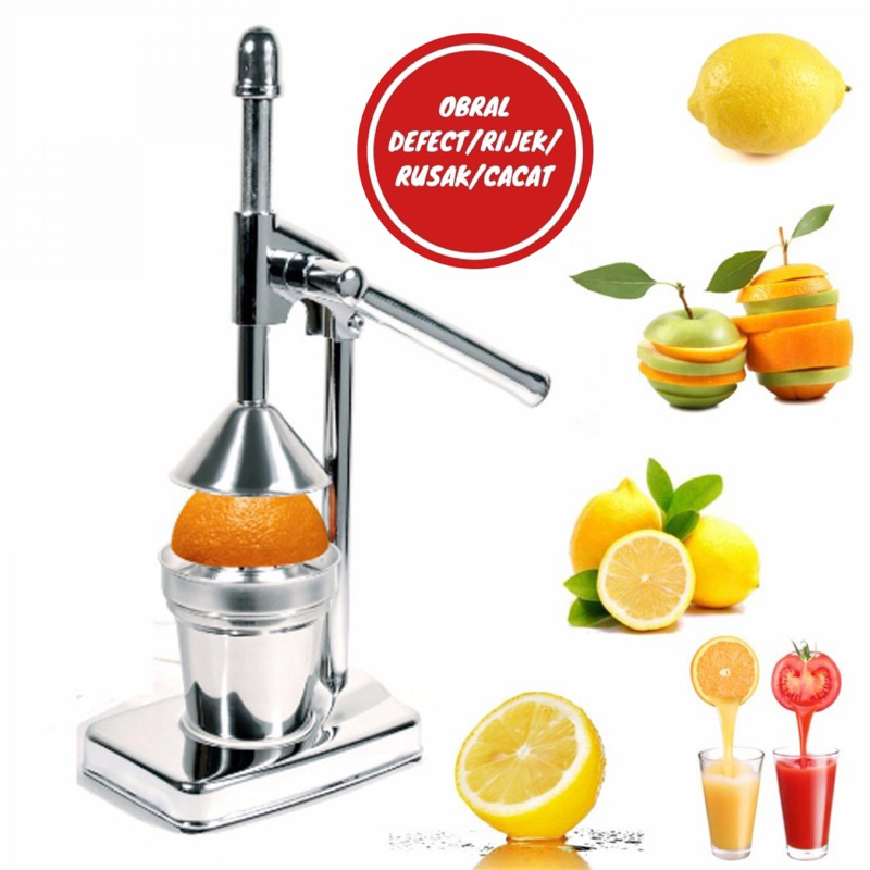 [OBRAL RIJEK] Alat Peras Jus Buah Stainless Steel - ZZJ2