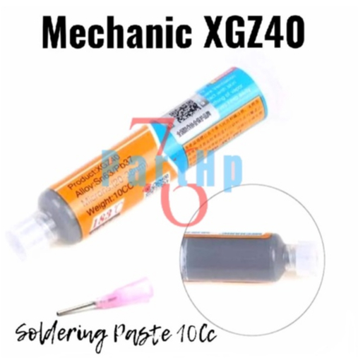 Original Mechanic Solderan Pasta Timah Cair Suntik 10cc - Model XG-Z40