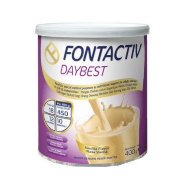 

Fontactiv daybest vanilla 400gr susu penderita diabetes