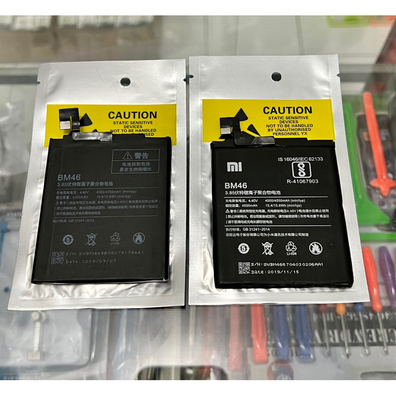 Baterai Batre Xiaomi Redmi Note 3 / Note 3 Pro Bm46 Baterai Xiaomi Note 3 Pro New