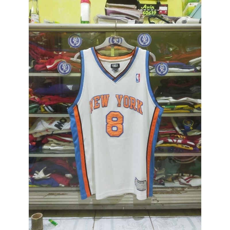 jersey NBA New York Knicks second tag NBA