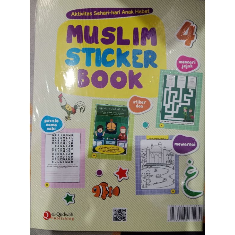 

Muslim Sticker Book Seri Aktivitas Sehari-hari Anak Hebat