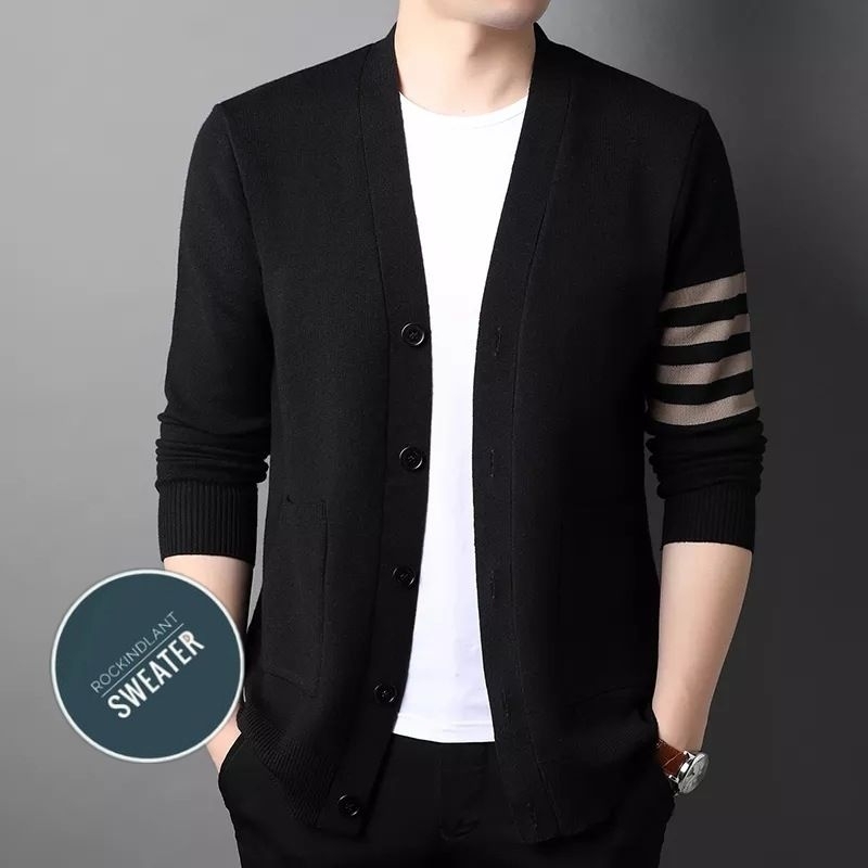 Sweater Cardigan Rajut/Sweater Pria/Sweater Korea