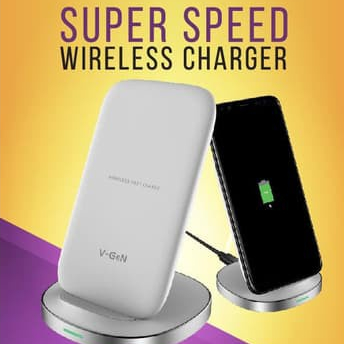 WIRELESS CHARGER V-GEN VCW1 FAST CHARGING TYPE C INPUT