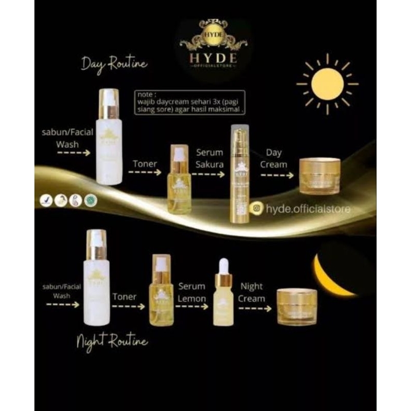 PAKET HYDE SKINCARE ORIGINAL