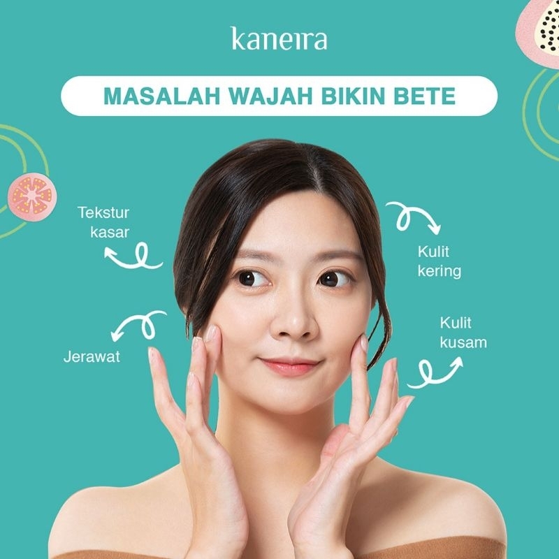 Kaneira Enzym Active Foam Cleanser 100 ml  - Face Wash - Sabun Wajah - Cleanser Facial Wash