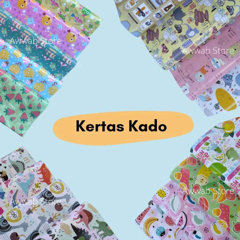 

Kertas Kado Bungkusan Hadiah Sovenir