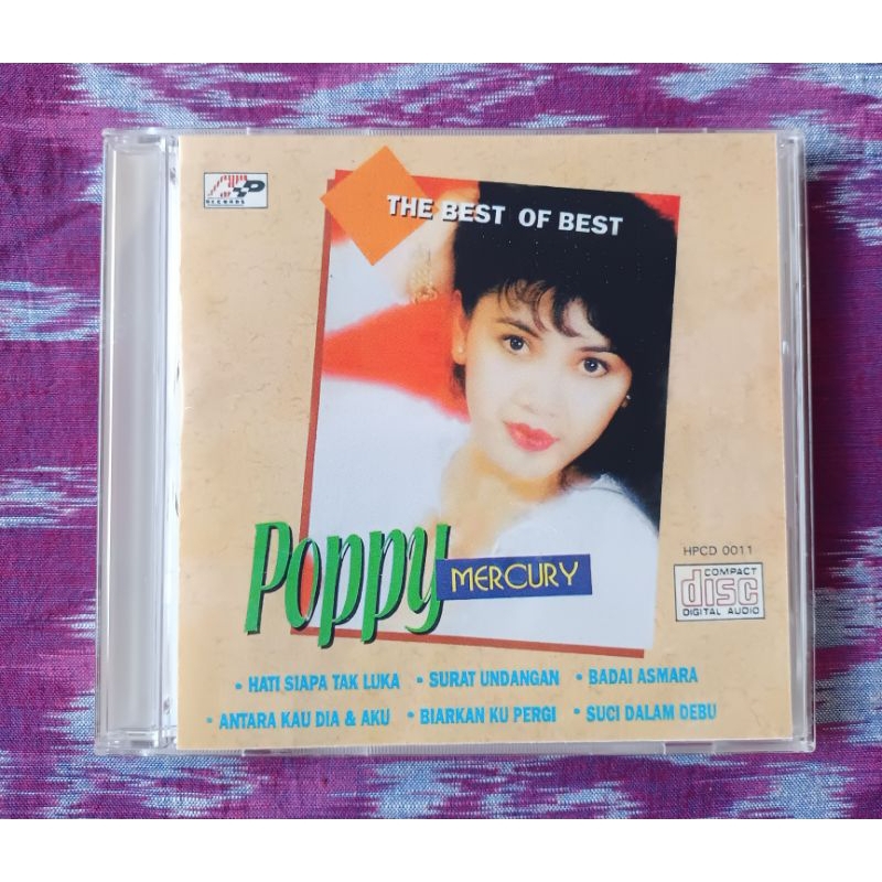 CD POPPY MERCURY - THE BEST OF BEST