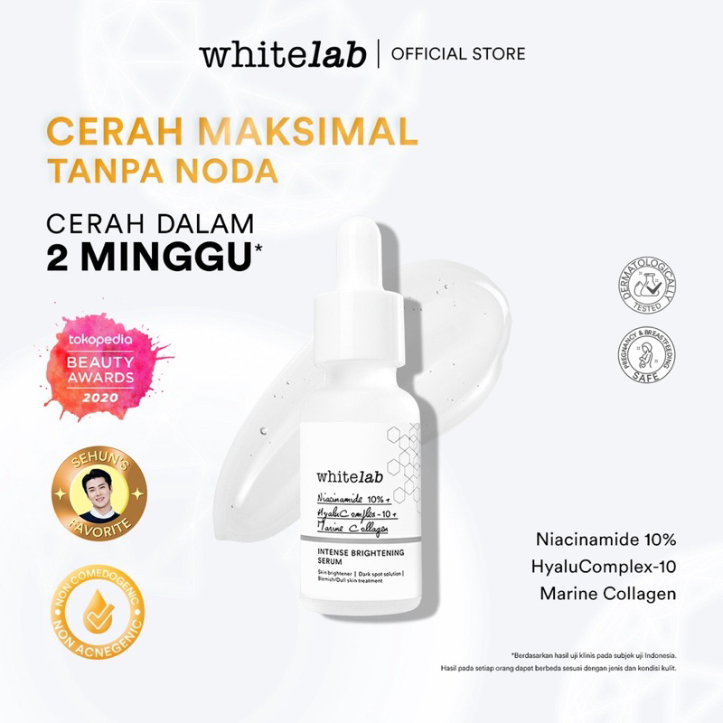 WHITELAB N10-DOSE + INTENSE BRIGTENING SERUM NIACINAMIDE 10%
