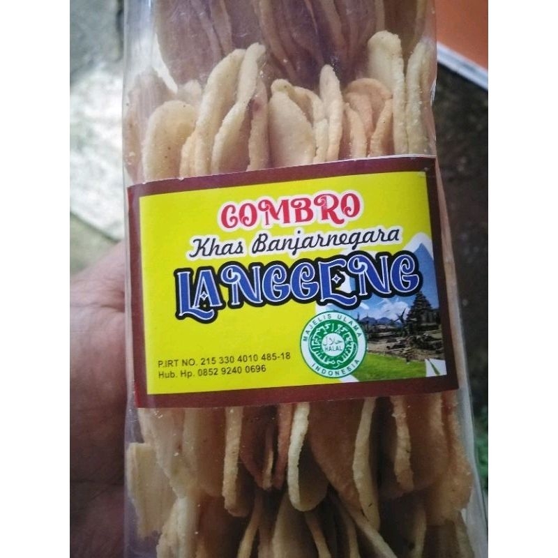 

Kripik combro original oleh oleh khas banjarnegara 390-400 gr