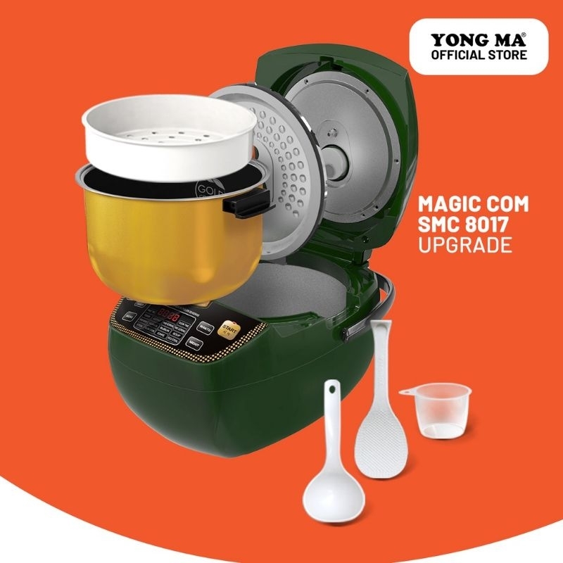 RICE COOKER YONG MA SMC-8017 GA/RA/VA 2L